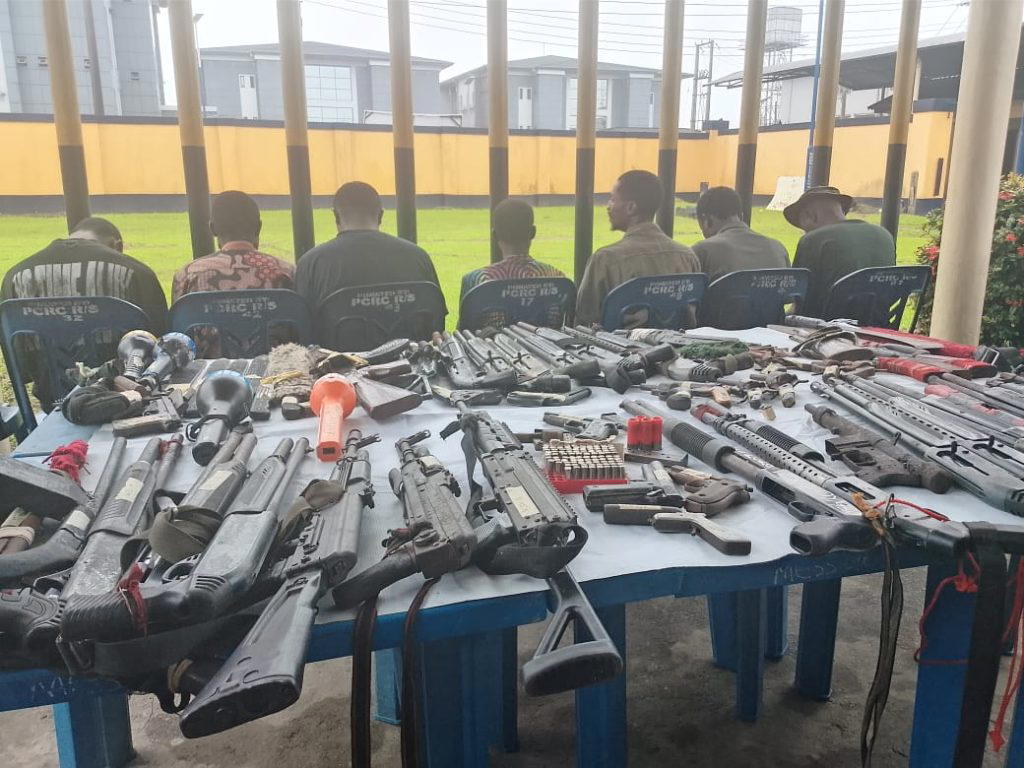 Police arrest 18 suspects, recover 47 guns in Rivers State operations