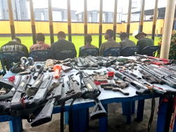 Police nab 18 suspects, recover 47 guns in Rivers