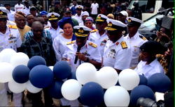 Navy provides three solar-powered boreholes to Surulere residents
