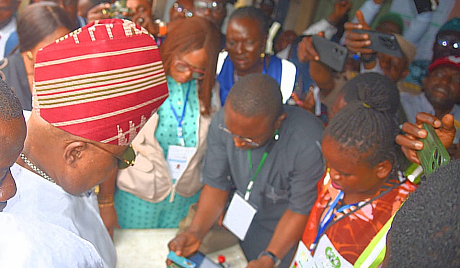 Updated: Gov Adeleke casts vote in Ede