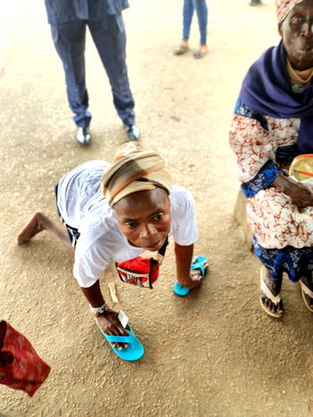 Osun election in photos: Elderly, physically challenged voters turn out