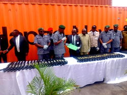 Customs hands over seized arms and ammunitions to NCCSALW