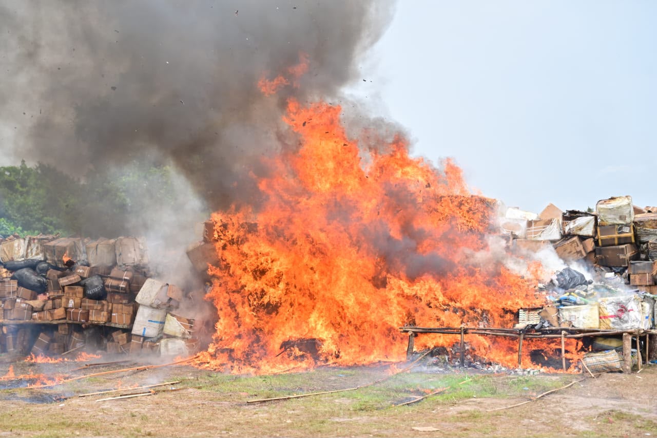 Ndlea Destroys N301bn Illicit Drugs in Lagos Court-ordered Exercise in Nigeria