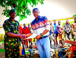 Mining Marshals hail Nigerian Army for handing over illegal miners
