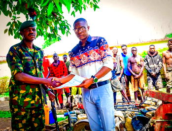 Mining Marshals hail Nigerian Army for handing over illegal miners