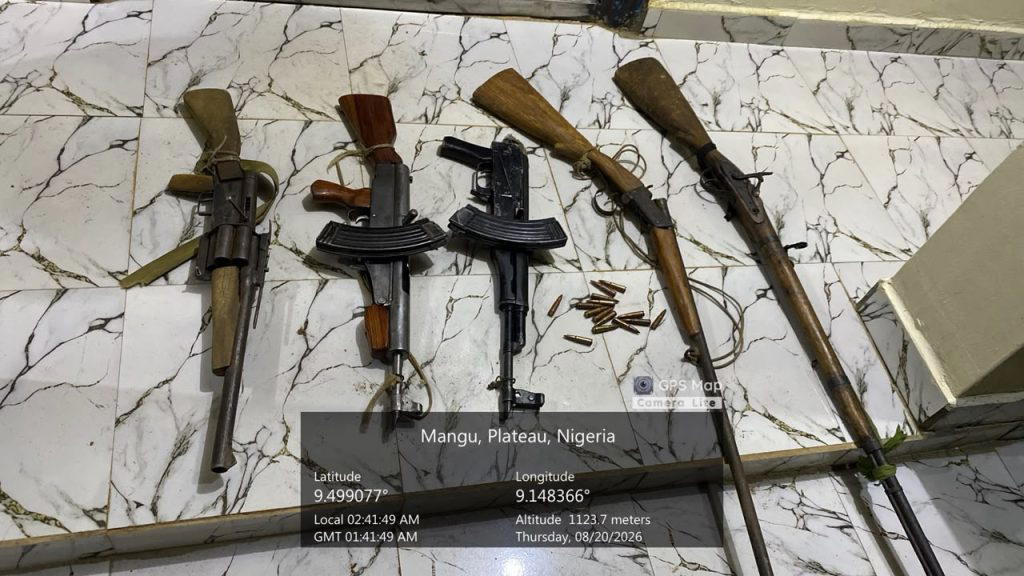 Army recovers arms cache in Mangu, hunts cattle rustling suspects
