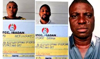 EFCC arraigns three in Ibadan over alleged N30m Canadian visa fraud