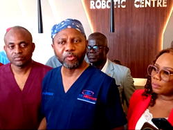 Cheers, excitement, as Imo performs first robotic surgery