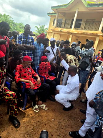 NDC Guber candidate Oha receives warm welcome in Awkunanaw