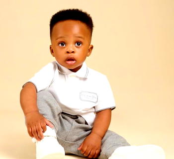 Priscilla Ojo unveils son’s face on first birthday