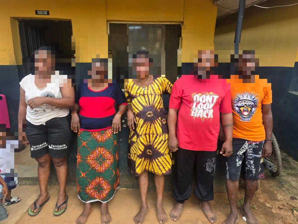 Police bust baby factory in Ogun, rescue two pregnant women, 4 children