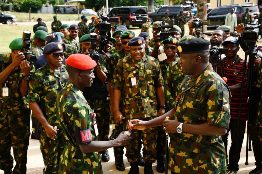 COAS commissions new officers’ quarters in Kaduna