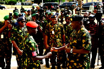 COAS commissions new officers’ quarters in Kaduna