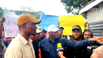 NANS, IYC, youth groups protest environmental degradation in Alakiri