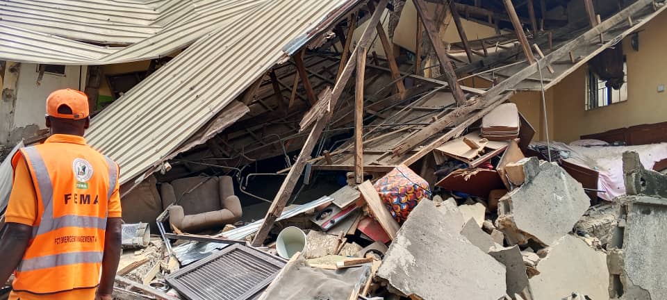 Deux sauvés lors de l'effondrement d'un bâtiment à Kubwa