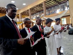 Foursquare Jakande Estate ordains leaders, licenses, ordains ministers, leaders