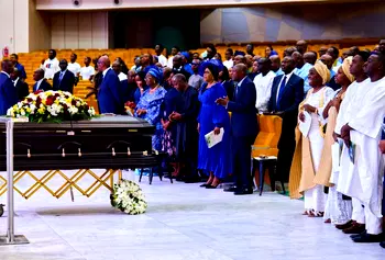 Osinbajo, Fashola, Fayemi attend funeral service for Kemi Adeosun’s husband