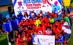 Alia rewards sporting talents as LGEA Sch Wurukum wins Benue BESS Games