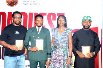 Conquest book unveiled as author urges entrepreneurs to win hearts before markets