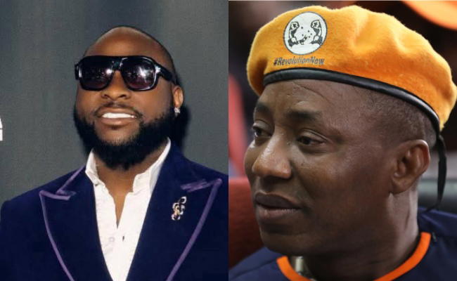 ‘You all feed off Nigerians pain’ — Sowore blasts Davido, Adeleke family in war of words