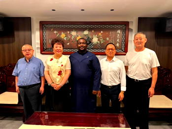 Eagleman CEO meets China-Africa Association President over technology, investment opportunities
