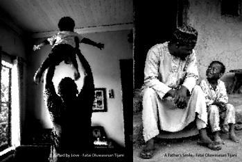 Father and son moments with Fatai Tijani