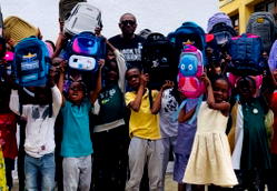 Foundation equips 2,500 children for new school session