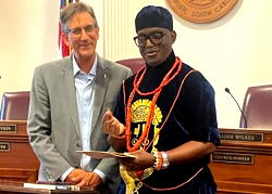 OAU-SC president, Okei bags int’l honour