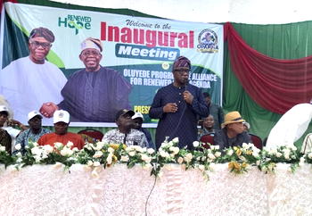 Oluyede unveils OPARHA before over 5,000 accredited PDP stakeholders