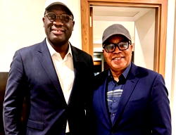 Jarret Tenebe, Drew Uyi meet in London to reposition Bendel Insurance 