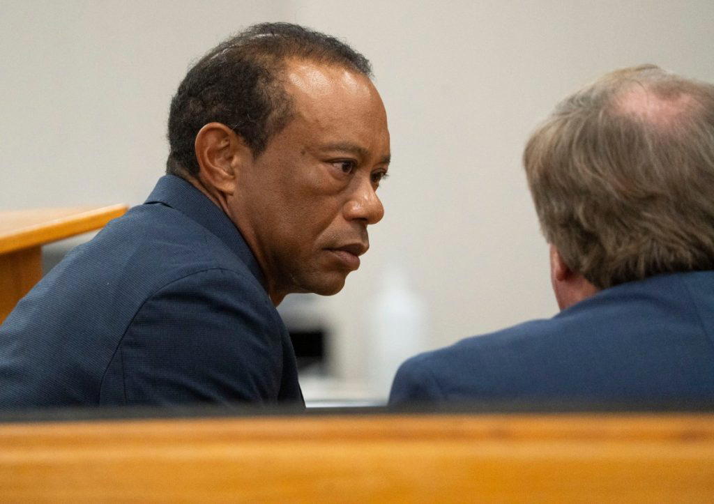 Tiger Woods changes plea, faces five-year driver’s license suspension in Florida case