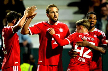 Kane brace helps Bayern win German Cup opener