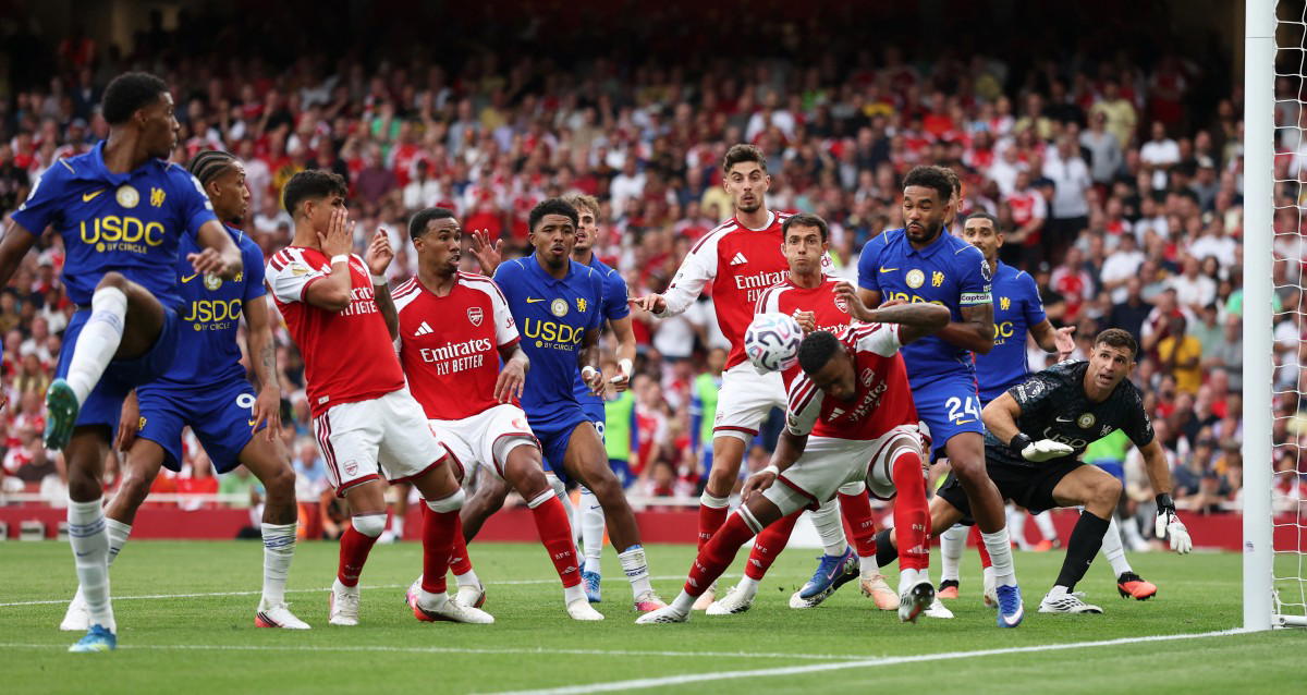 Arsenal vient de battre Chelsea 2-1 dans le derby de Londres