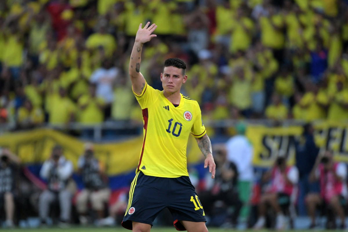 James Rodriguez se retire de l'équipe nationale colombienne