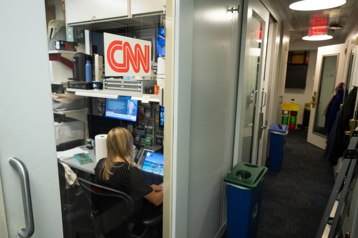CNN blocked from Trump trip on Saturday - Vanguard News