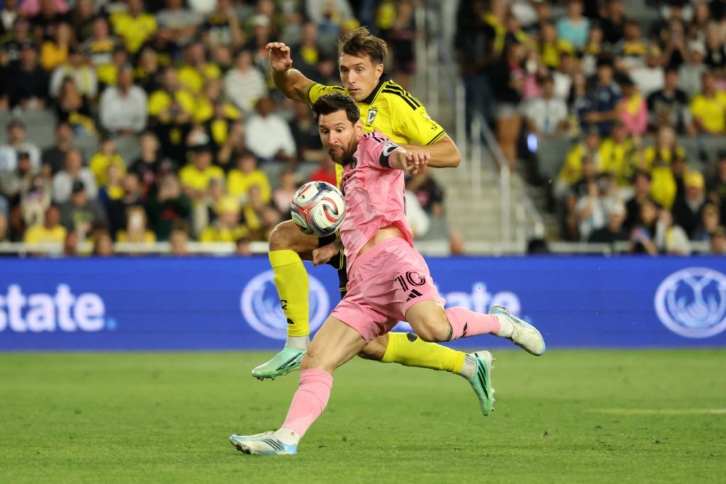 Messi on target again but Miami downed by Columbus