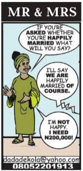 Cartoon: Mr &amp; Mrs (un)happily married