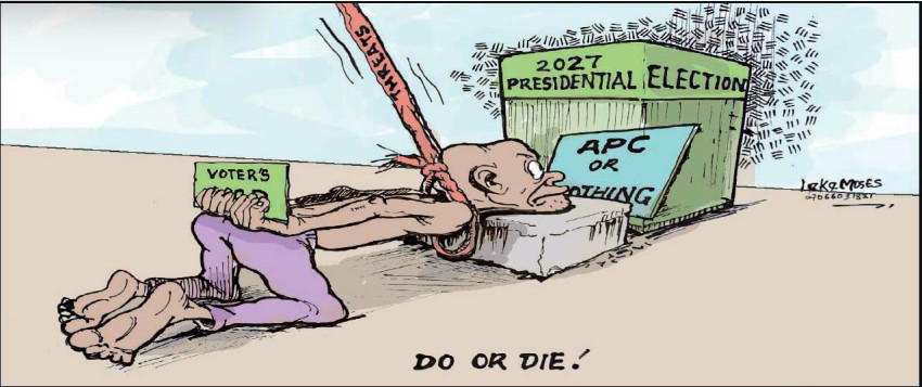 Cartoon: ‘Vote APC or …’