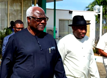Jonathan sees off ex-Sierra Leone President Koroma, welcomes return home
