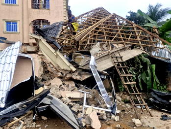Two-storey ​‌‍‍‍‍⁠⁠‌‍​⁠‌‍​​‌‌​building collapses in Anambra