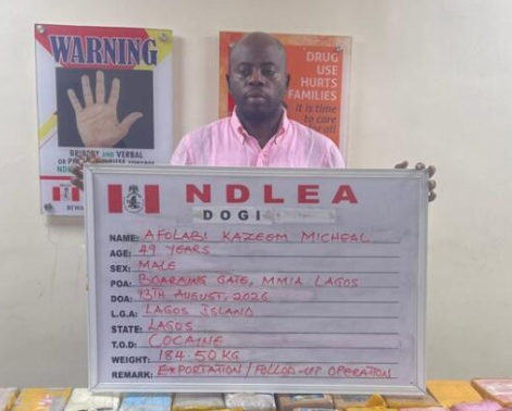 NDLEA: KC Luxury Faces 22-Count Cocaine Trafficking Charges