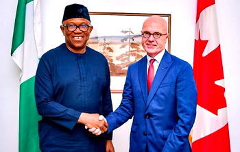 Obi meets Canadian High Commissioner to strengthen ties ahead of elections