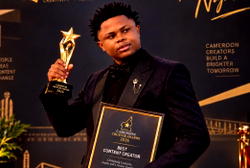Phamose wins Best Content Creator Award in Cameroon