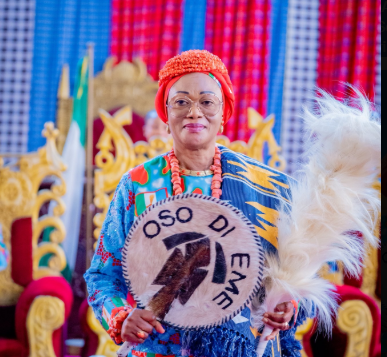 Photos: Remi Tinubu bags Oso Di Eme I chieftaincy title in Imo