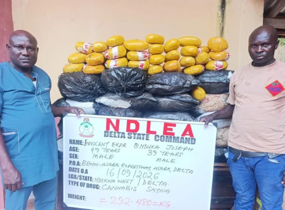 N3.4bn drug bust: NDLEA arrests fake police, mechanic - Vanguard News