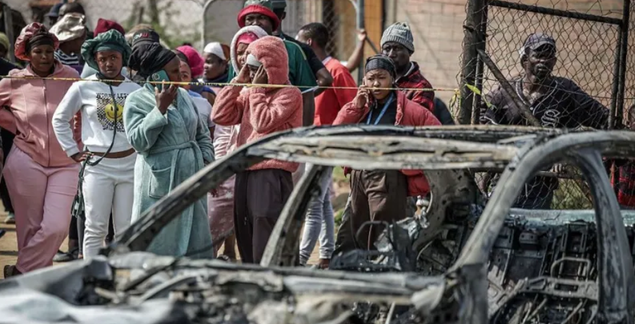 Two mass shootings in South Africa leave 27 dead