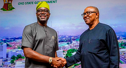 (Video) 2027: ‘Makinde is qualified to be President’ — Peter Obi