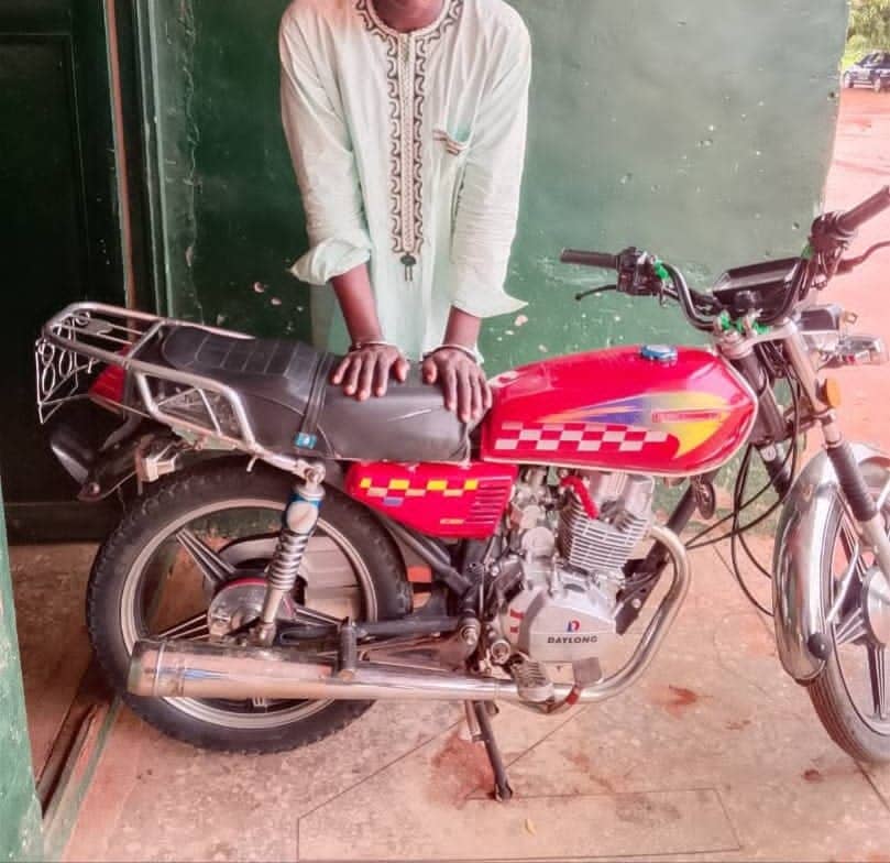 22-year-old arrested for attempted murder, motorcycle theft in Kebbi
