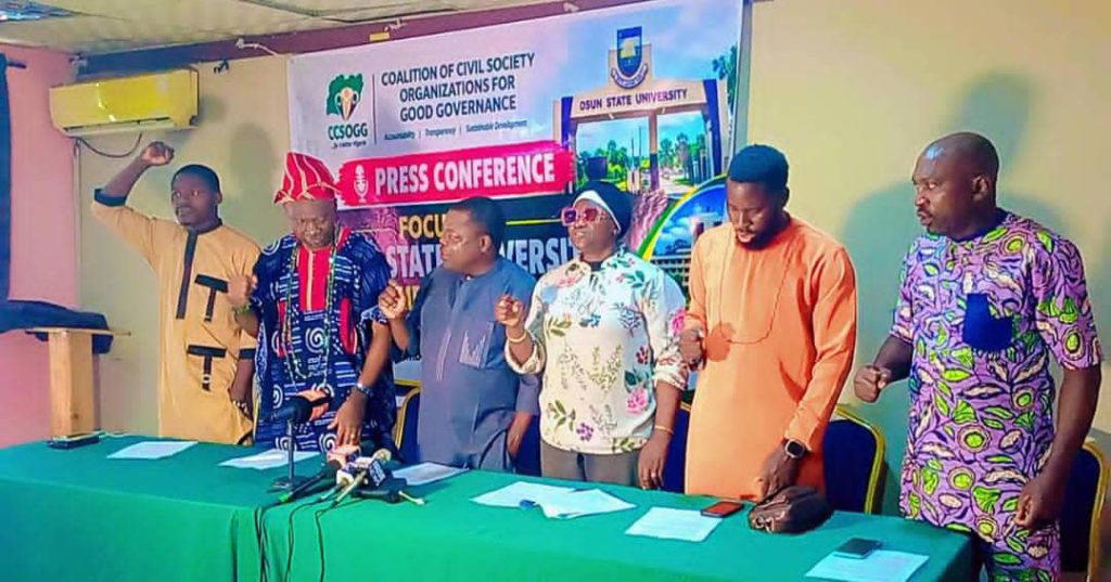 UNIOSUN VC tenure extension lawful, justified by performance, CSOs say, laud Adeleke