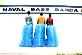 Navy arrests 3 drug traffickers with 71kg Cannabis